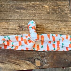 Carrot Print Kids Headband